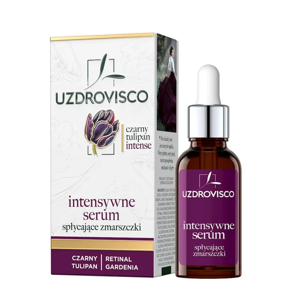 Anti-aging- kasvojen seerumi 30 ml - UZDROVISCO (BLACK TULIPAN INTENSE)