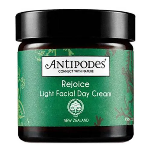 Antipodit iloitsevat kevyitä kasvojen päivävoidetta Antipodes