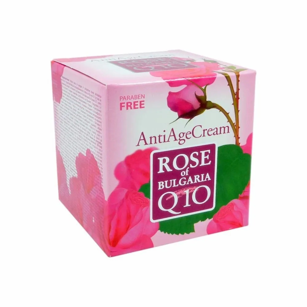 Anti-ryppyvoide Q10:lla 50ml ROSE BIOFRESH