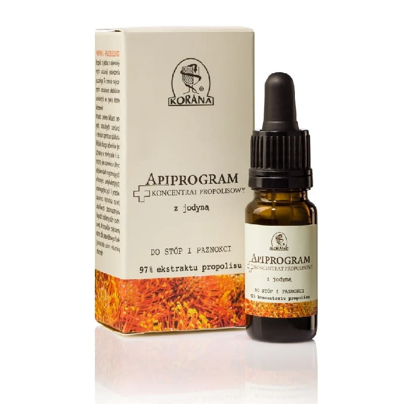 Apiprogram propolis jodipitoista jalka- ja kynsiseerumia 10ml KORANA
