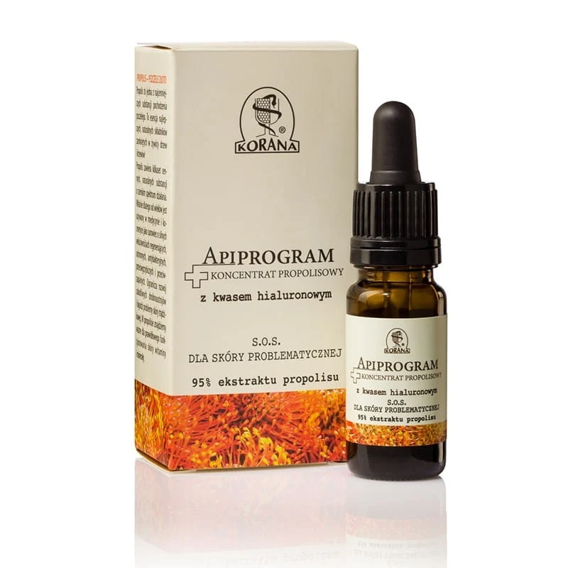 Apiprogram propoliskonseentraatti hyaluronihapolla ongelmalliselle iholle 10 ml KORANA