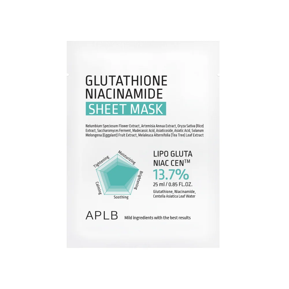 [APLB] Glutathione Niacinamide Sheet Mask
