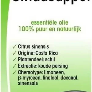 Appelsiini eteerinen öljy (Kiinalainen appelsiini) LUOMU 10 ml - PHYSALIS