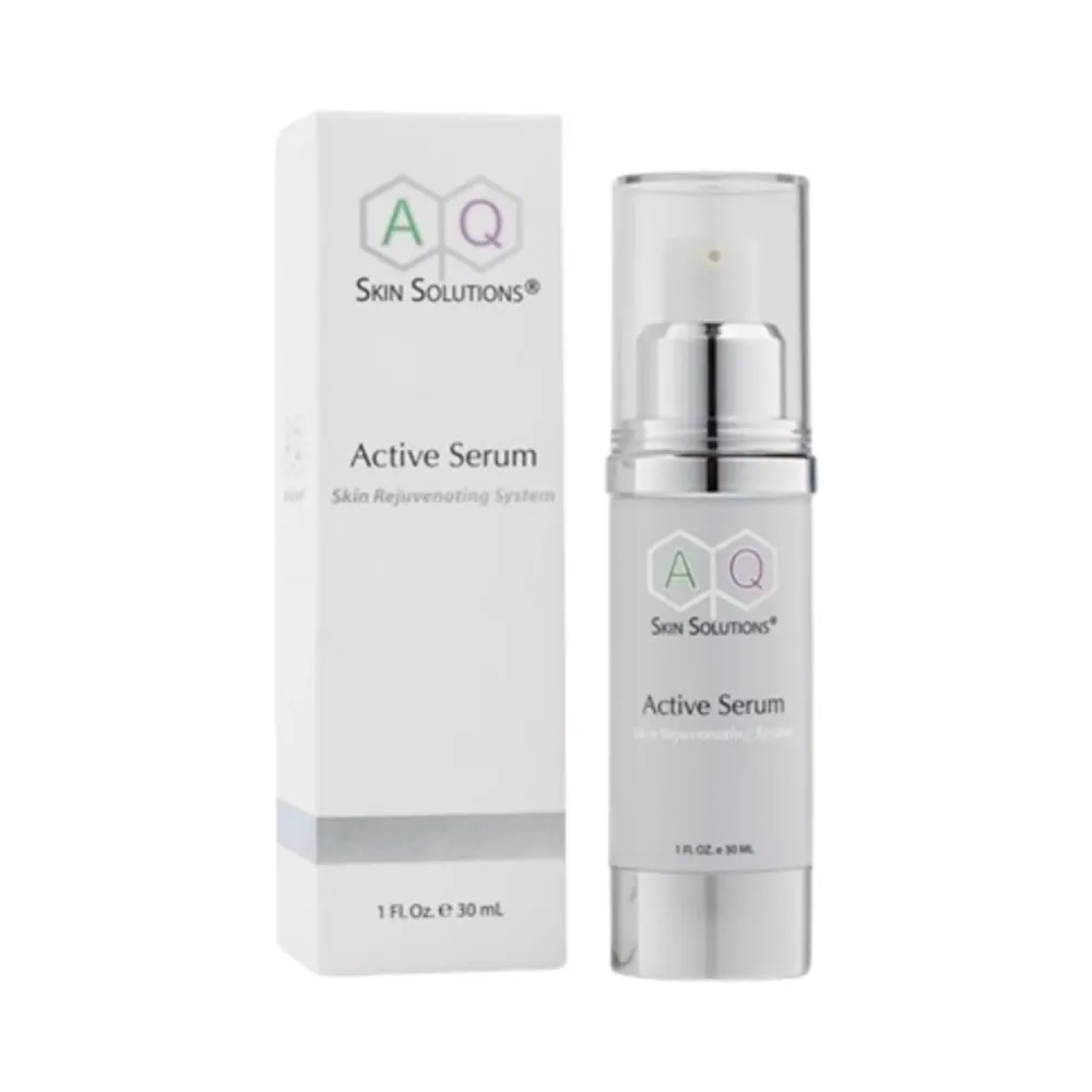 AQ Skin Solutions Active Seerum - päivittäinen ajankohtainen järjestelmä
