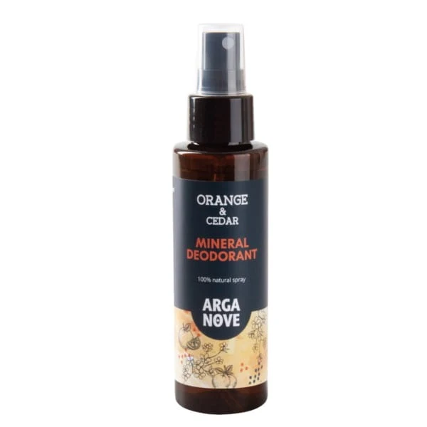 Arganove Deo Alaun Orange & Zedernholz mineraali 100 ml