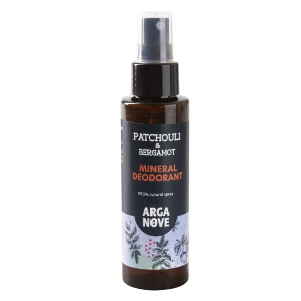 Arganove Deo Mineral Alaun Patchouli Suihke 100 ml