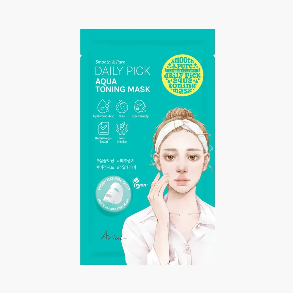 [Ariul] Smooth & Pure Daily Pick Aqua Toning Mask