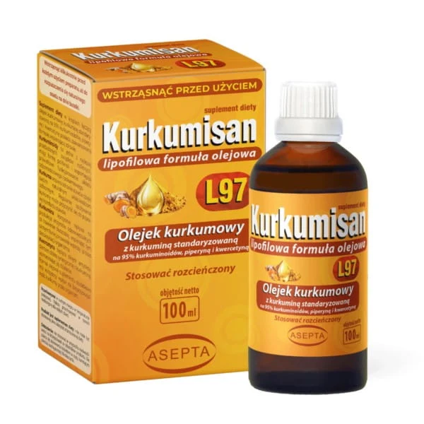Asepta Kurkumisan L97 100 ml Kurkumaöljy