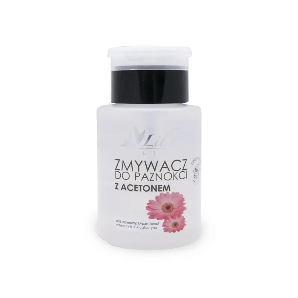 Asetonipitkien kynsilakanpoistoaine 150 ml - LILLI
