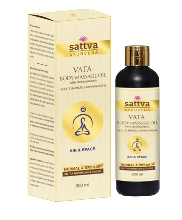 ASHWAGANDHA RENTOUTTAVA HIERONTAÖLJY 200 ml - SATTVA (AYURVEDA)