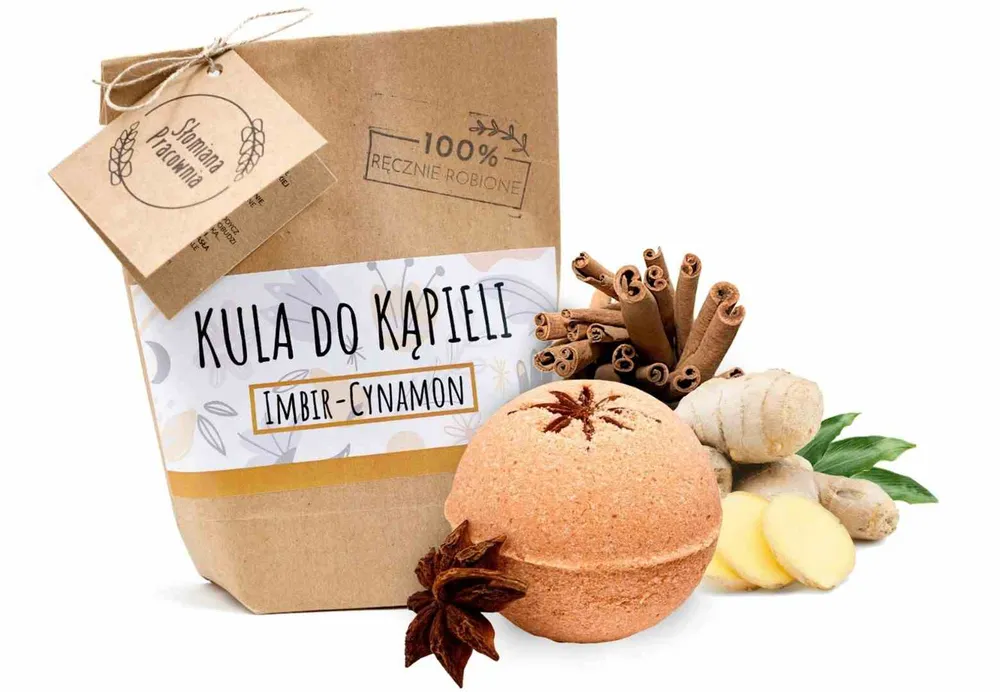 Atelier de paille Ginger - kanelikylpykuula