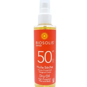 Auringonsuoja Kuiva Kehonöljy SPF 50 150 ml - BIOSOLIS (SENSE) (Kausituote)