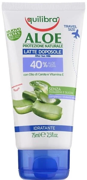 Aurinkovoide 40% aloe vera 75ml EQUILIBRA