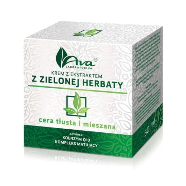 AVA Green Tea Cream rasvaiselle ja sekaiholle