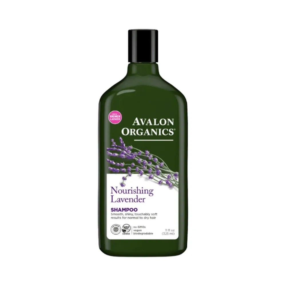 Avalon Organics ravitseva laventelishampoo