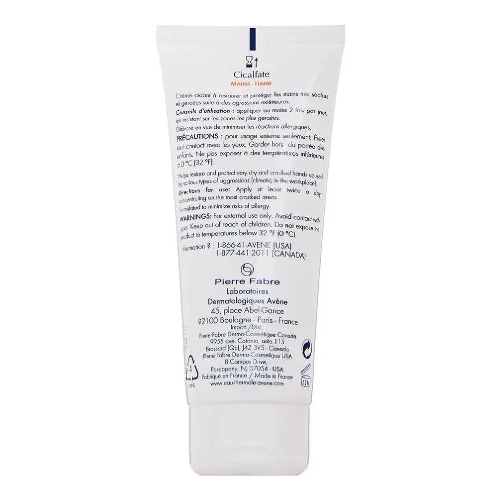 Avene cicalfate -käsi