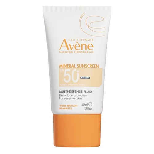 Avene Mineral Aurinkovoide monipuolustuksen nestevärjätty SPF 50+