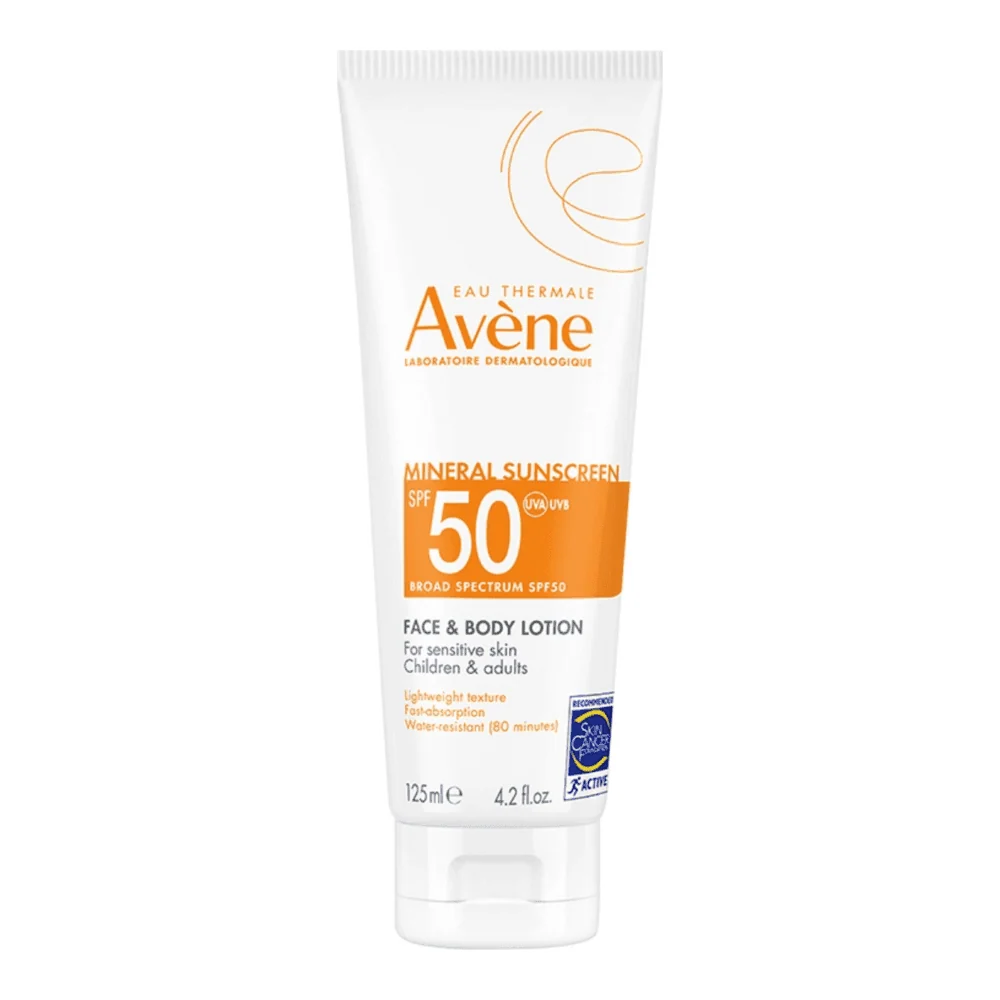 Avene Mineral Aurinkovoidetta ja vartalovoidetta SPF 50