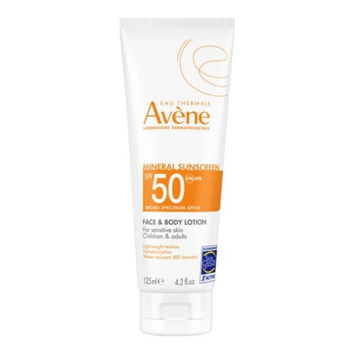 Avene Mineral Aurinkovoidetta ja vartalovoidetta SPF 50