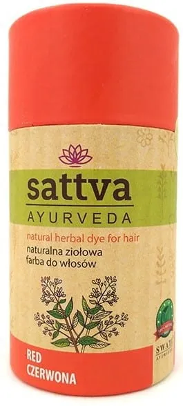 Ayurvedalainen punainen hiusväri 150g SATTVA
