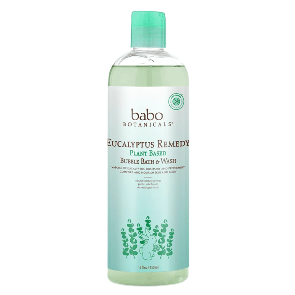 Babo Botanicals Eucalyptus Remampoo, kuplakylpy ja pesu