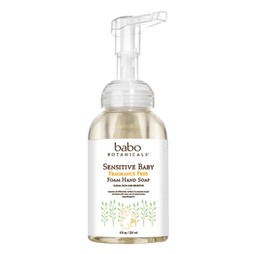 Babo Botanicals herkkä vauvakäsi saippua