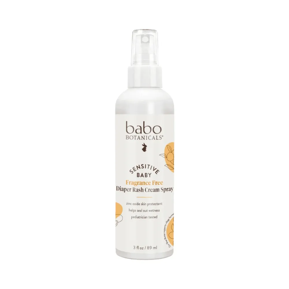 Babo Botanicals Herra vauva hajuston vapaa vaippa -ihottuma kerma sumutus