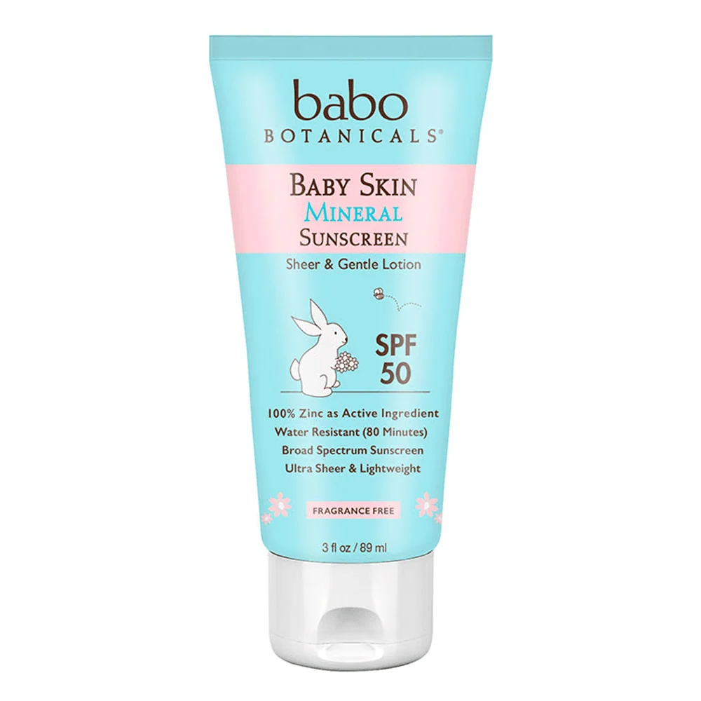 Babo Botanicals Herra vauvan mineraali aurinkovoidetta SPF 50