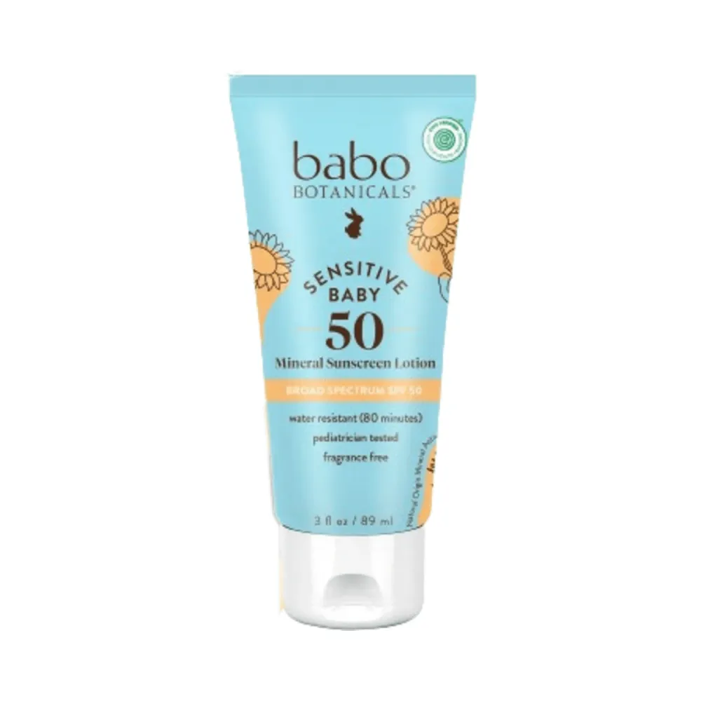Babo Botanicals Herra vauvan mineraali aurinkovoidetta SPF 50