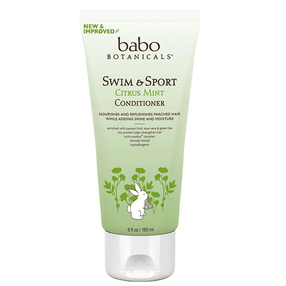 Babon kasvitieteelliset uinti- ja urheilut Citrus Mint Conditioner Babo Botanicals