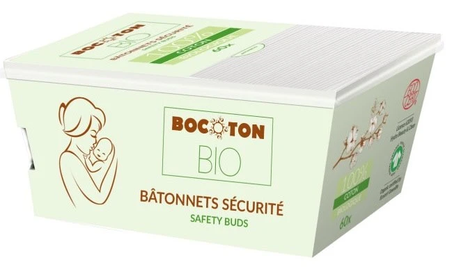 Baby- ja lasten hygieniatikkuja 60 kpl BIO BOCOTON