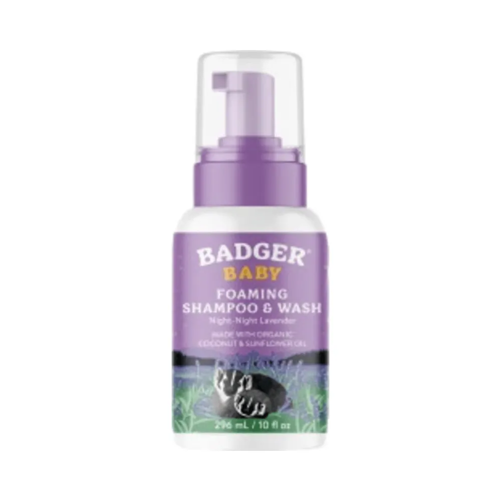 Badger Balms Baby Night Night Shampoo ja Wash