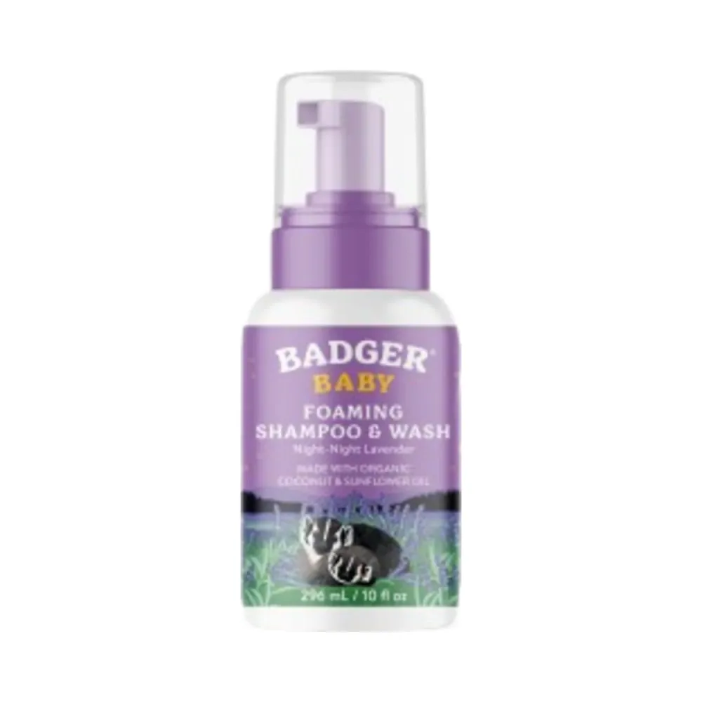 Badger Balms Baby Night Night Shampoo ja Wash