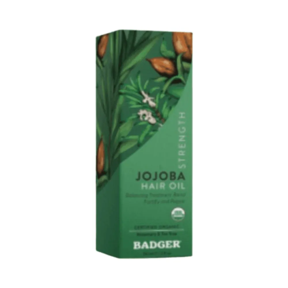 Badger Balms jojoba-hiusöljy