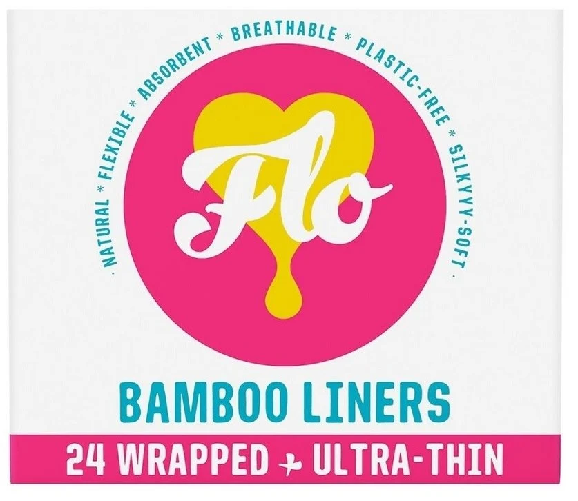 Bambuhygieniapyyhkeet, yksittä pakattuna 24 kpl BIO FLO
