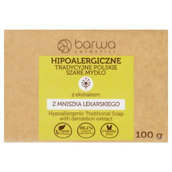 Barwa Hypoallergeeninen saippua voikukalla