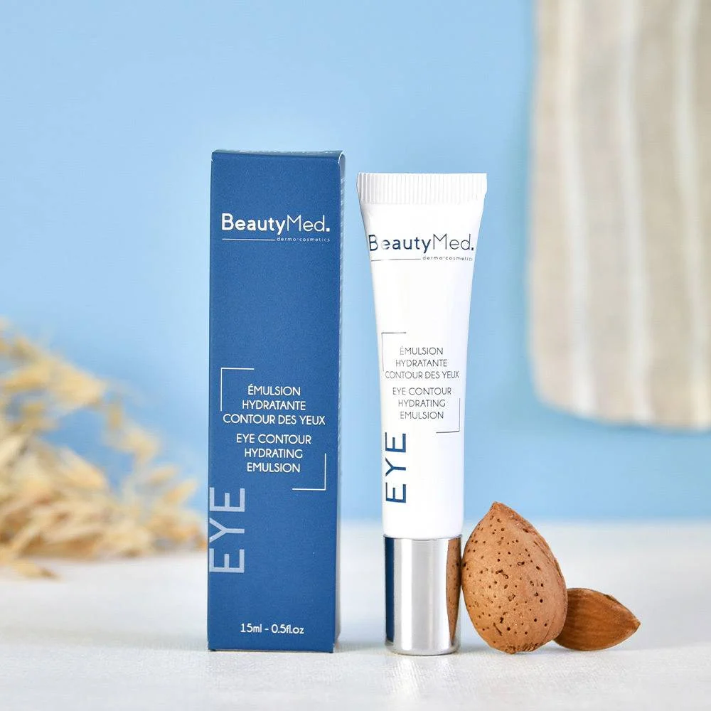 Kauniin silmän muotoinen kosteuttava emulsio BeautyMed