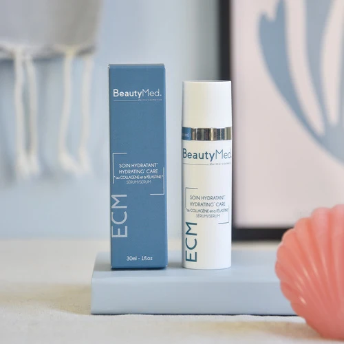 Kaunistettu ECM -kosteuttava kollageeni ja elastiini -seerumi BeautyMed