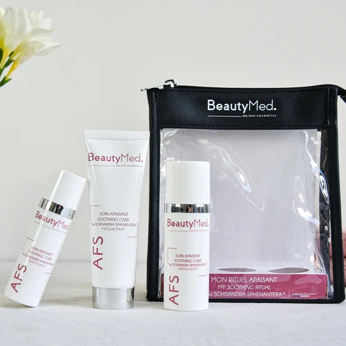 Kaunistettu ikääntymisen vastainen hyaluronihappo rituaalisarja BeautyMed