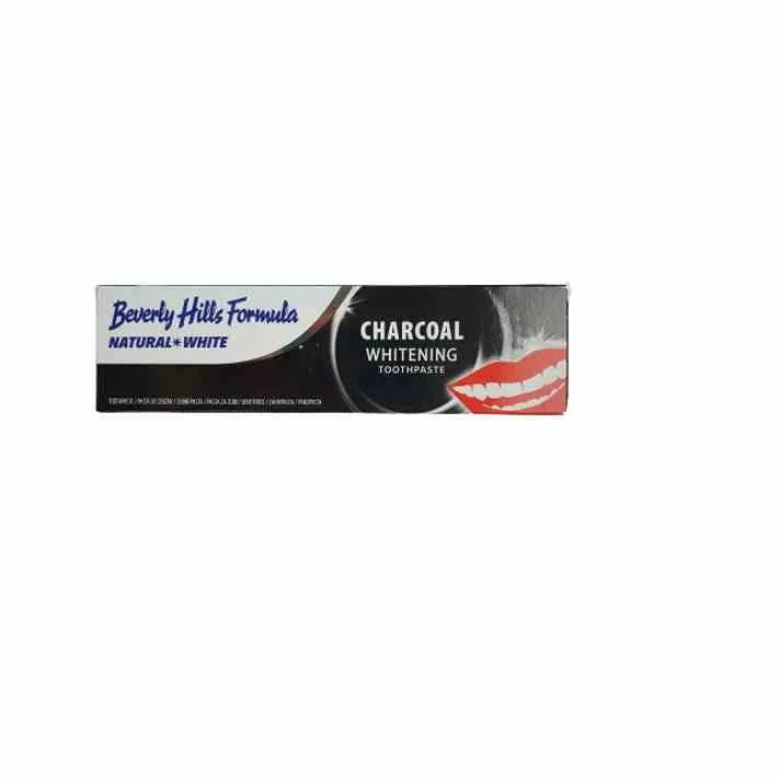Beverly Hills Formula Natural White Charcoal hammastahna 100 ml