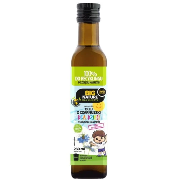 Big Nature Huile de Nigelle lapsille 250 ml