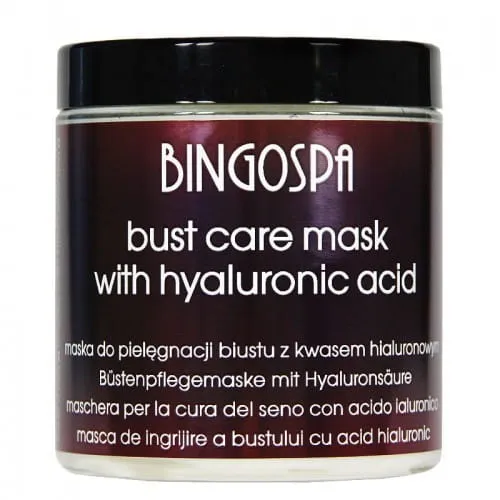 BINGOSPA hiaulihapponaamio rintojen hoitoon