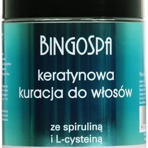 BINGOSPA hiusten hoito keratiinilla ja spirulinalla
