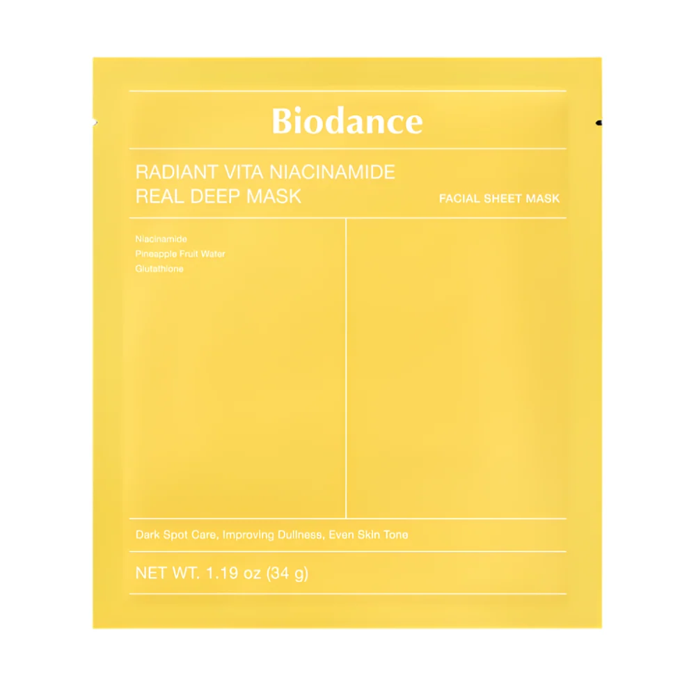 [Biodance] Radiant Vita Niacinamide Real Deep Mask