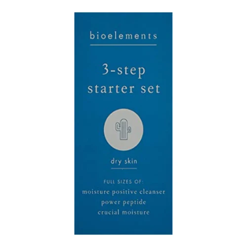 Bioelementit 3 -askeleen aloitussarja kuivalle iholle Bioelements