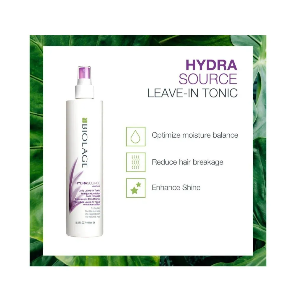 Biolage Hydra -lähde päivittäinen poistuminen tonicille kuiville hiuksille