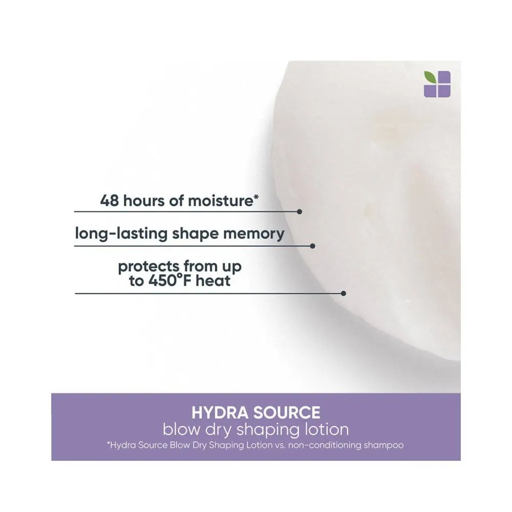 Biolage Hydra -lähde puhaltaa kuiva muotoilu voide