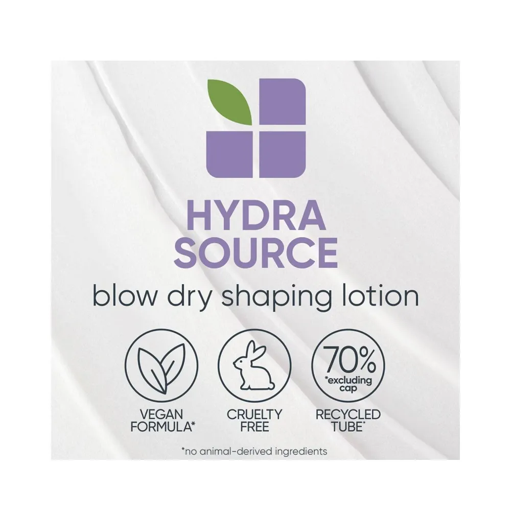 Biolage Hydra -lähde puhaltaa kuiva muotoilu voide