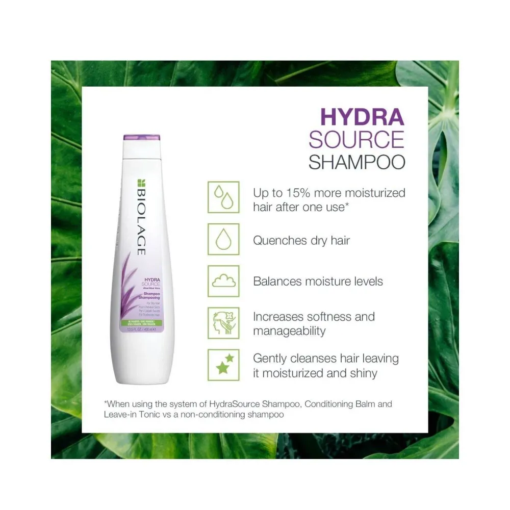 Biolage Hydra -lähteen shampoo kuiville hiuksille