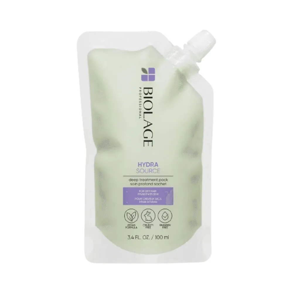 Biolage Hydra Source Deep Hoitopakkaus hiusnaamio kuiville hiuksille